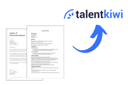 Step 1: Kandidatendokumente hochladen